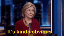 its-kinda-obvious-hillary-clinton.gif