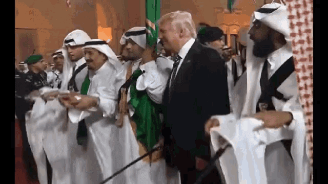 Donald Trump Trump GIF - Donald Trump Trump Sword GIFs