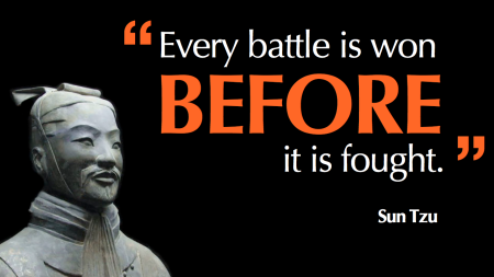 Every battle is won before it is fought” – Kiiza hussein