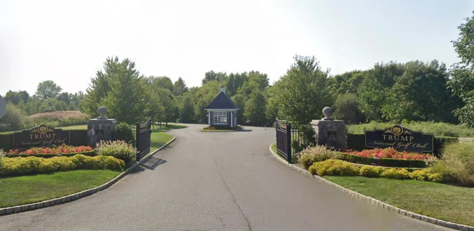 PHOTO: An entrance to Trump National Golf Club Colts Neck in Colts Neck, N.J. is seen in a Google Maps Street View image. (Google Maps Street View)